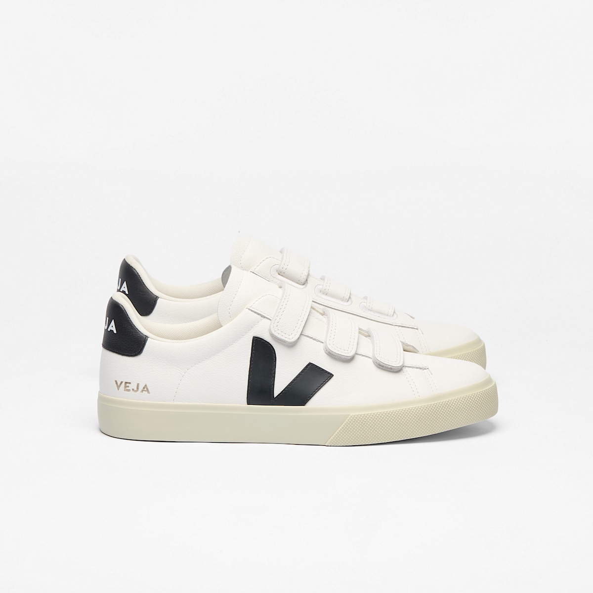 RECIFE LEATHER WHITE BLACK