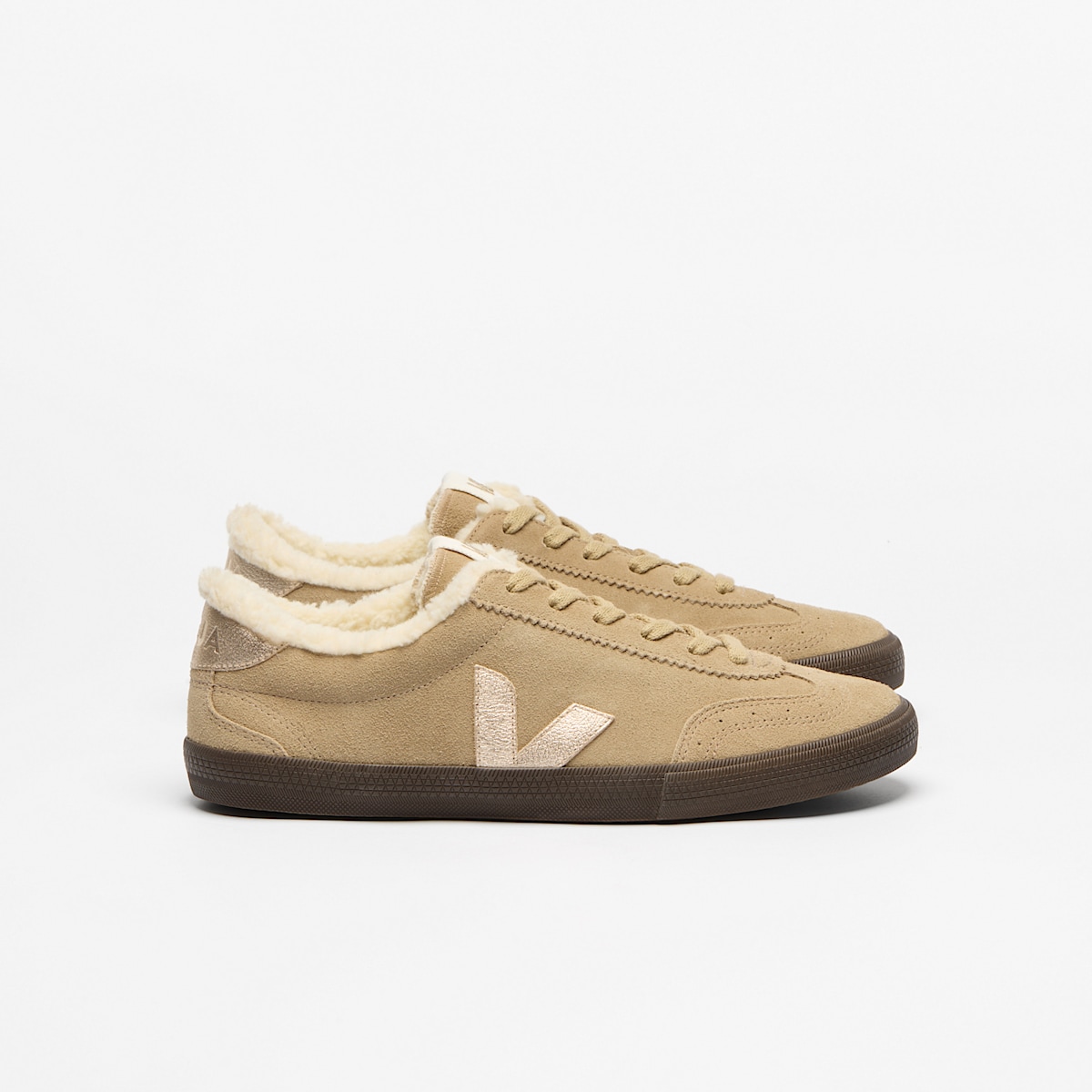 VOLLEY FURED SUEDE DUNE PLATINE EAGLE